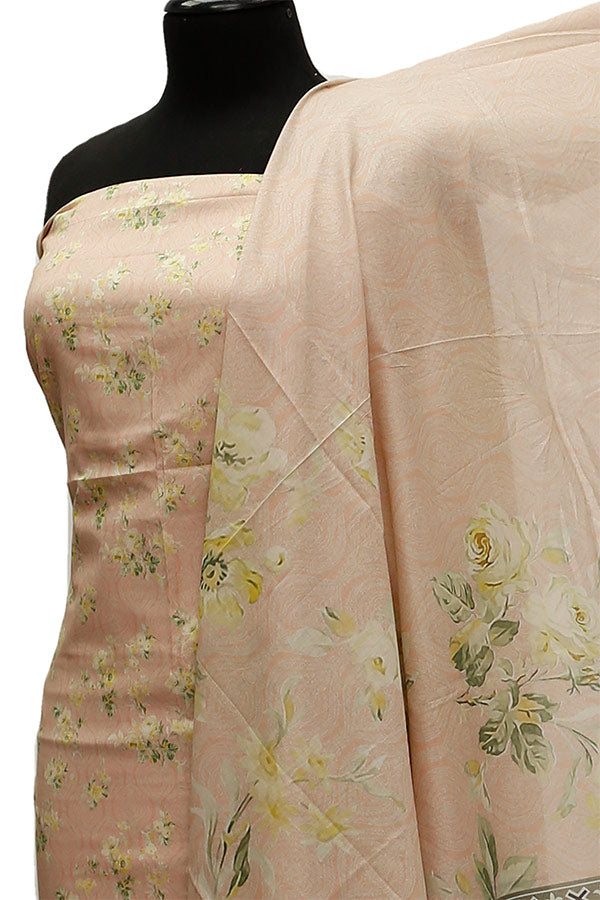 Floraison D/Print Lawn`21 D#3229 (Peach)