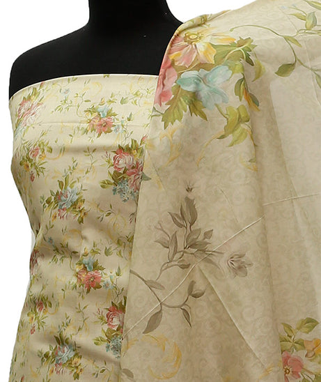Floraison D/Print Lawn`21 D#3234 (Lemon)