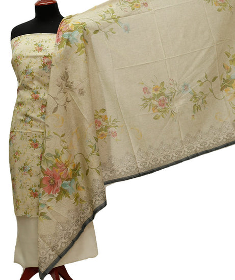 Floraison D/Print Lawn`21 D#3234 (Lemon)
