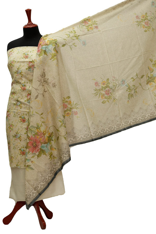 Floraison D/Print Lawn`21 D#3234 (Lemon)