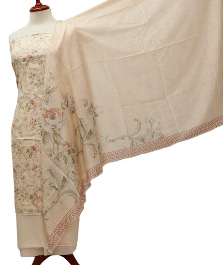 Floraison D/Print Lawn`21 D#3241 (Peach)
