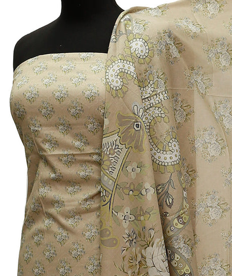 Floraison D/Print Lawn`21 D#3243 (Brown)