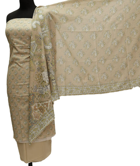 Floraison D/Print Lawn`21 D#3243 (Brown)