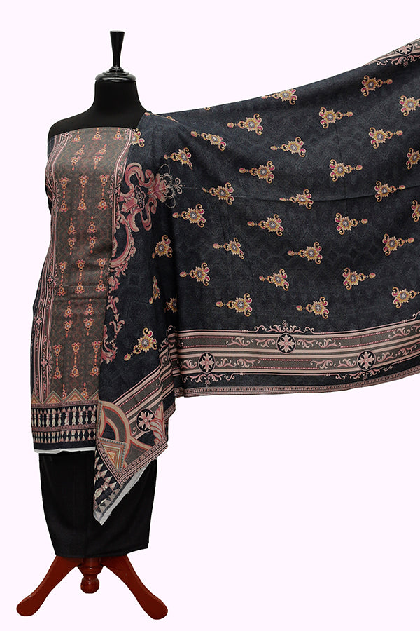 Floraison Digital Karandi`21 D#17201 (Charcoal)