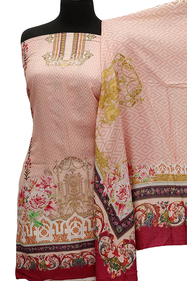 Floraison Digital Karandi`21 D#17215 (Peach)