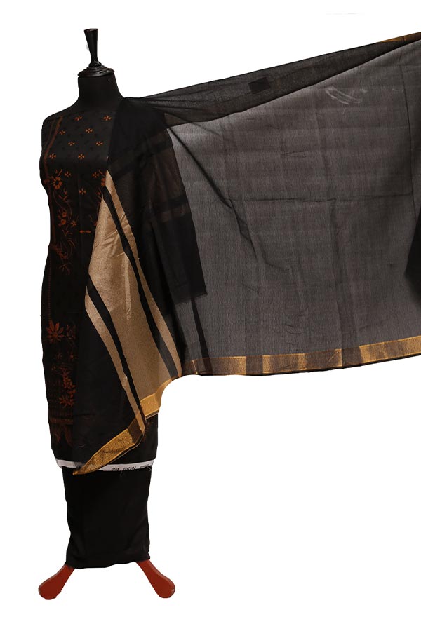 Floraison J/Linen`21 D#6008 (Black)