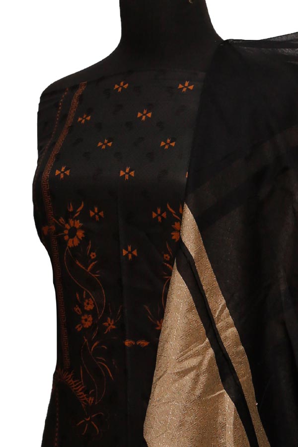 Floraison J/Linen`21 D#6008 (Black)