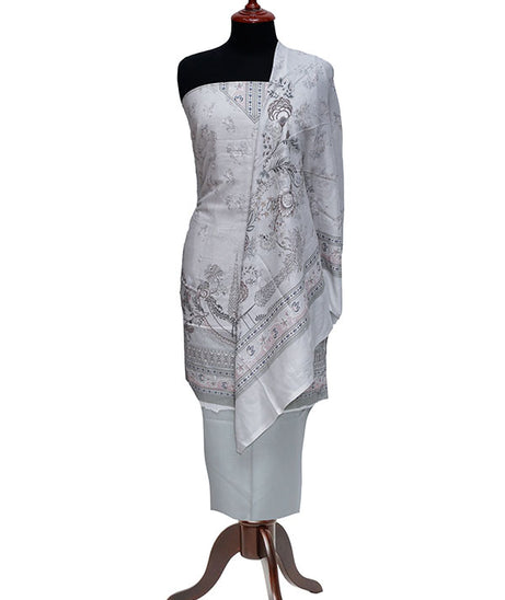 Floraison M/Collection Lawn`23 D#985 Grey