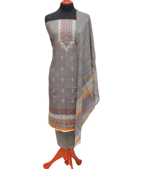 Floraison Print Lawn`22 D#7146 Mouse