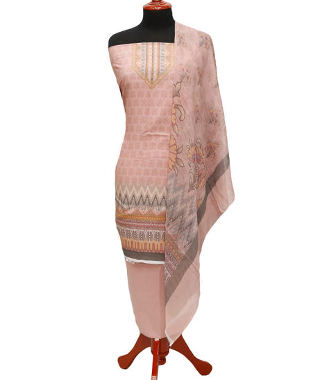 Floraison Print Lawn`22 D#7150 LT Pink