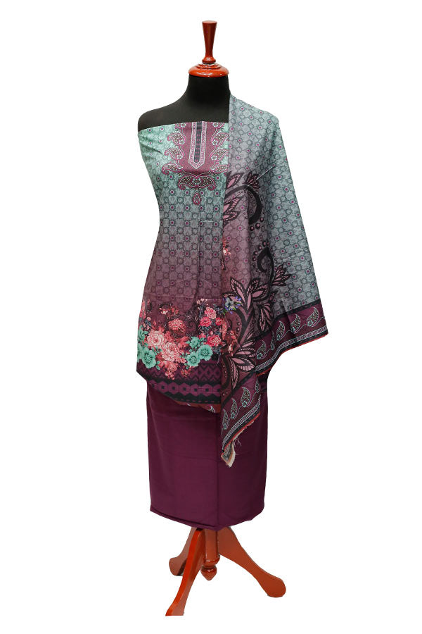 Floraison Tensil Linen`22 D#8401 D-Purple