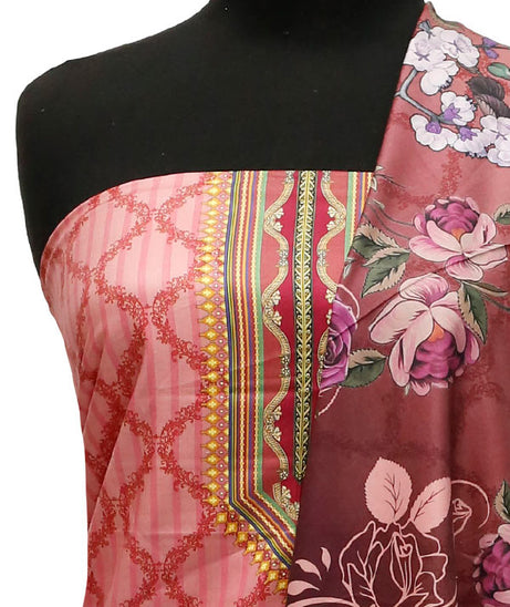 Floraison Tensil Linen`22 D#8403 Peach Pink