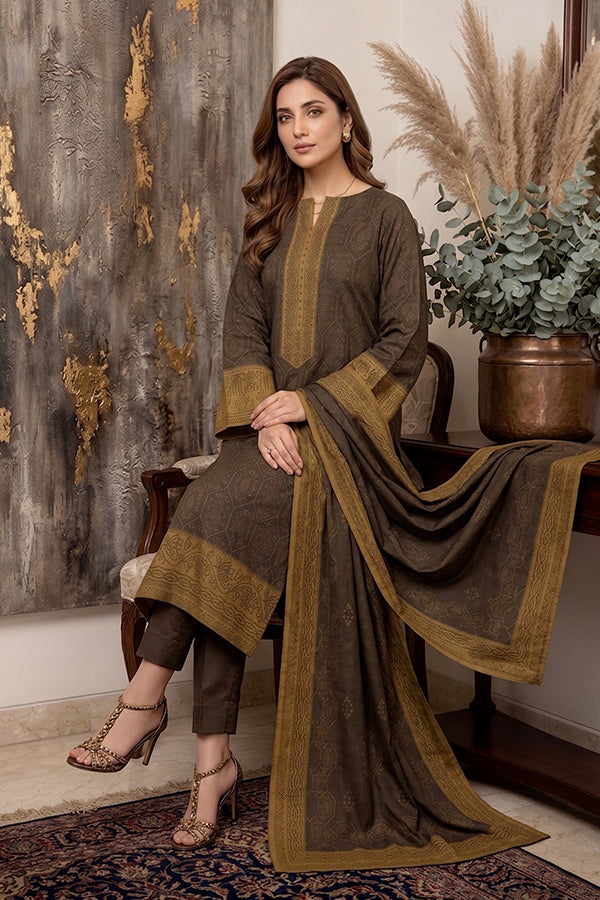 Floraison Sawati Dhanak'26 D#3572 (Olive Green)