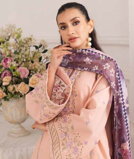 Freesia Mira Luxury Lawn`25 FS # 96