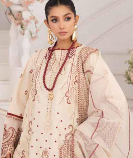 Freesia Mira Luxury Lawn`25 FS # 98