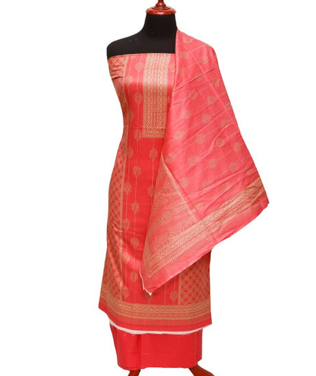 Friha &amp; Farha Naz Lawn`22 D#803 Pink