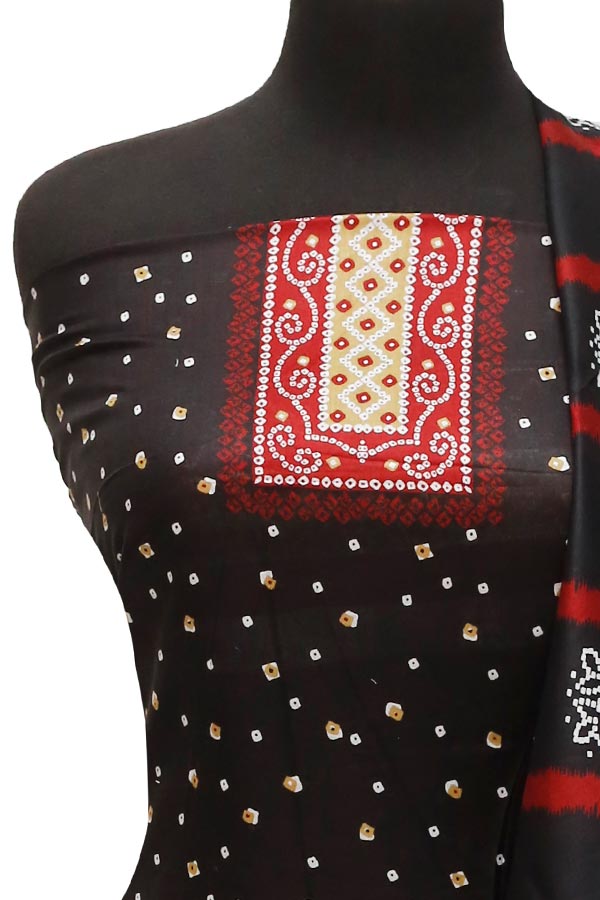 Friha &amp; Farha Naz Lawn`22 D#829 Black