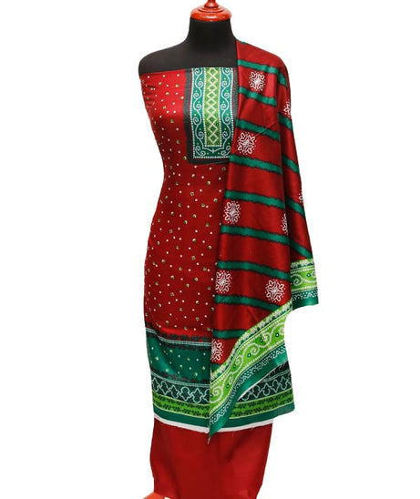 Friha &amp; Farha Naz Lawn`22 D#829 Maroon