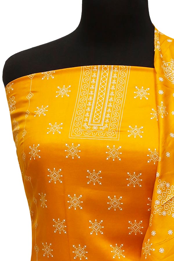 Friha & Farha Naz Lawn`22 D#830 Mustard
