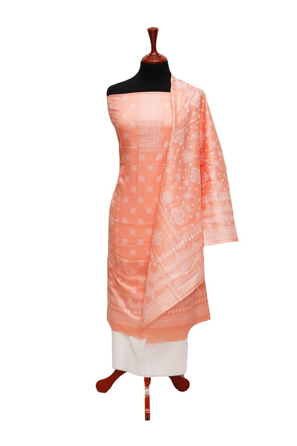 Friha & Farha Naz Lawn`22 D#830 Peach