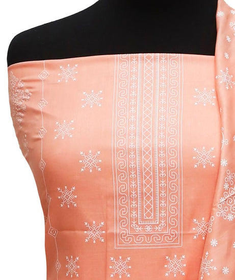 Friha & Farha Naz Lawn`22 D#830 Peach