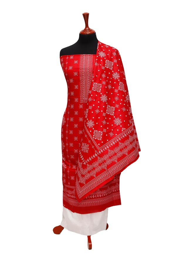 Friha & Farha Naz Lawn`22 D#830 Red