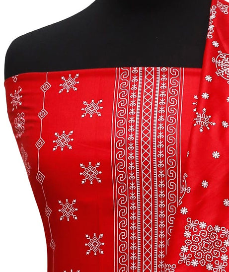 Friha & Farha Naz Lawn`22 D#830 Red