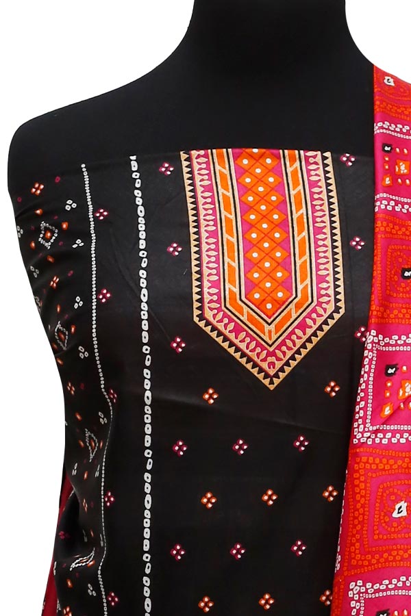 Friha & Farha Naz Lawn`22 D#831 Black