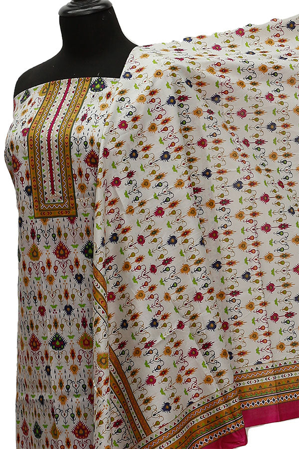 Friha &amp; Farha Naz Lawn D#58 (Fawn)