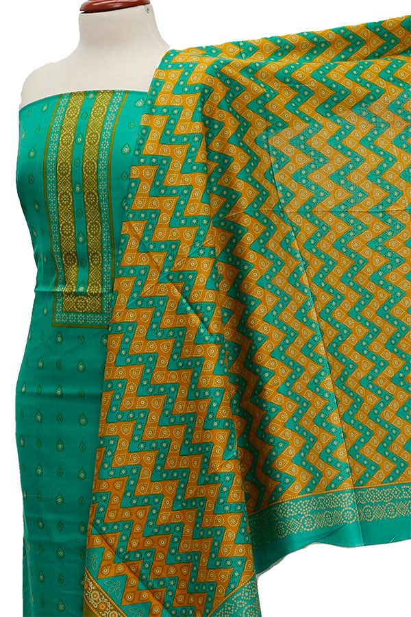 Friha &amp; Farha Naz Lawn D#87 (Green)