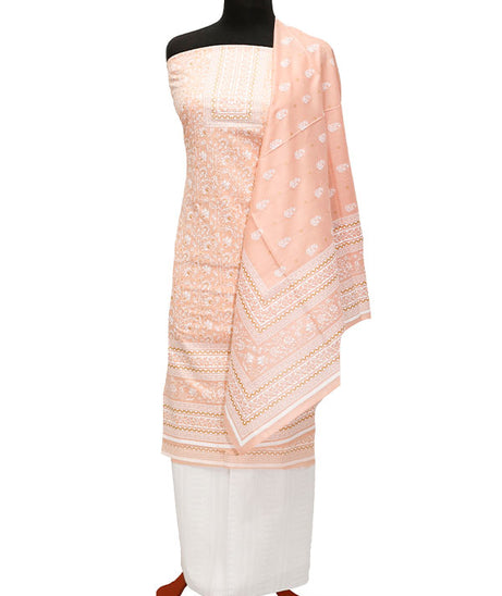 Friha &amp; Farha Naz Lawn`22 D#69 Peach
