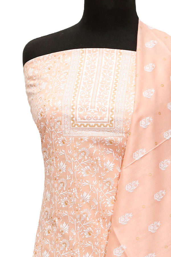 Friha &amp; Farha Naz Lawn`22 D#69 Peach