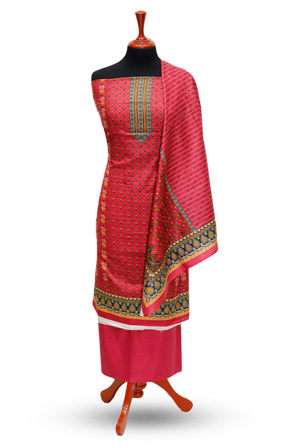 Friha & Farha Naz Lawn`22 D#812 D Sh Pink – Tradition Stores