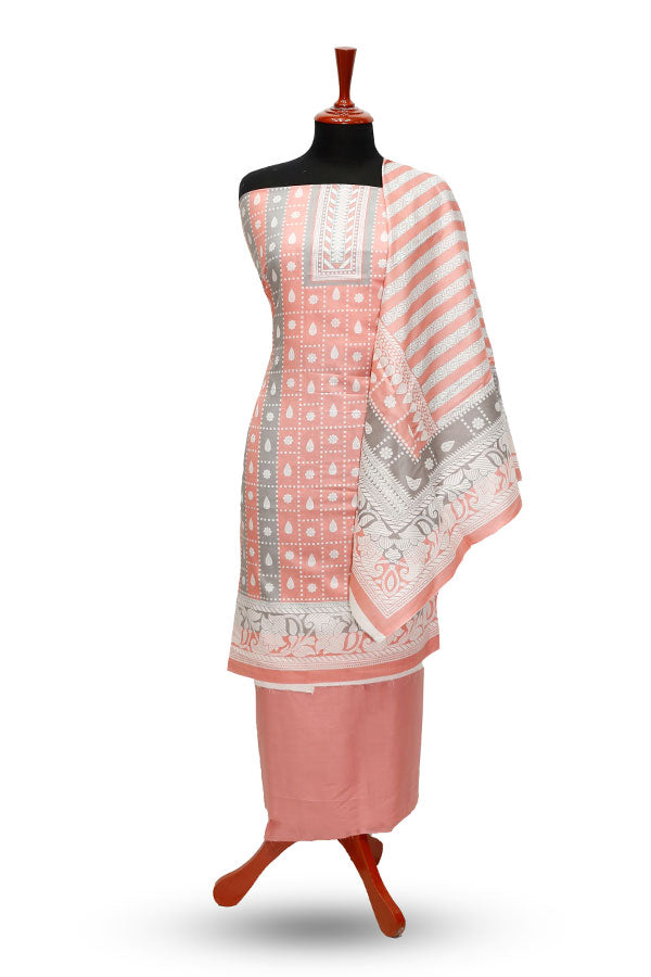 Friha &amp; Farha Naz Lawn`22 D#825 T Pink