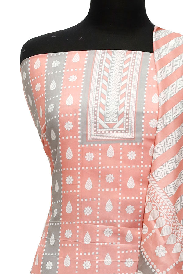 Friha &amp; Farha Naz Lawn`22 D#825 T Pink