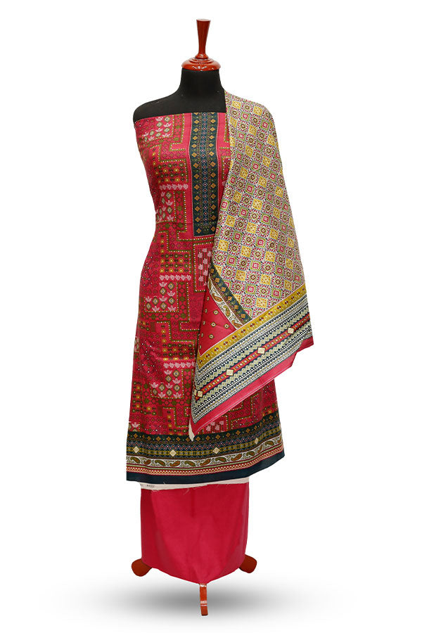 Friha &amp; Farha Naz Lawn`22 D#832 D Sh Pink
