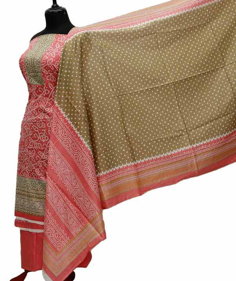 Friha &amp; Farha Naz Lawn D#118 (Pink)