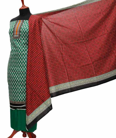 Friha &amp; Farha Naz Lawn D#124 (Green)