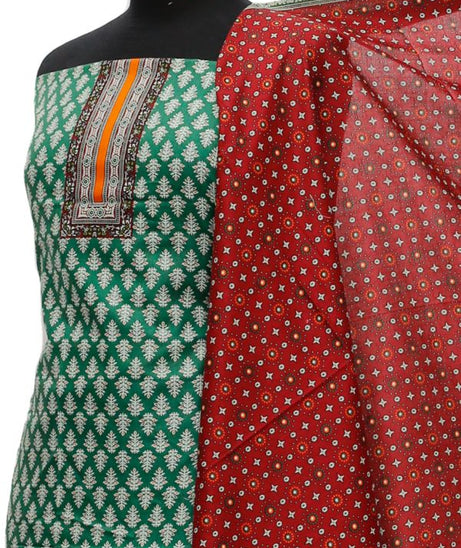 Friha &amp; Farha Naz Lawn D#124 (Green)