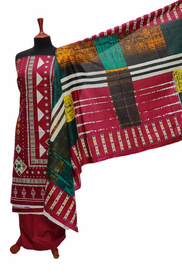 Friha & Farha Naz Lawn D#144 (Magenga) – Tradition Stores