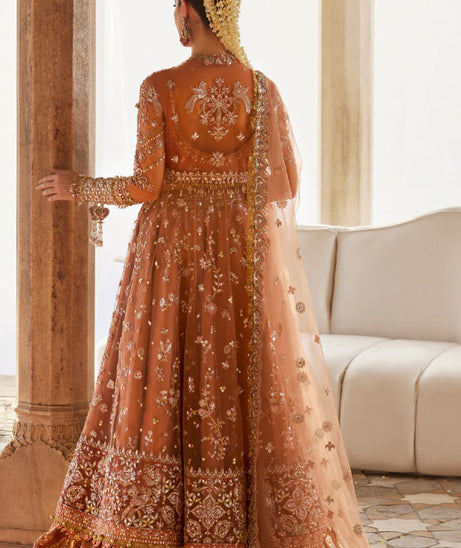 Zaha Gossamer Unstitched Wedding Festive`25 (D#08)