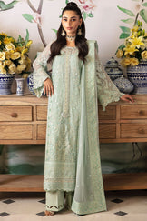 Gulaal Embroidered Chiffon`24 GL-EC#02 JADE