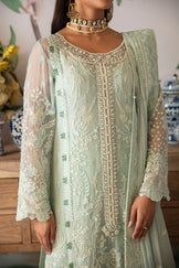 Gulaal Embroidered Chiffon`24 GL-EC#02 JADE
