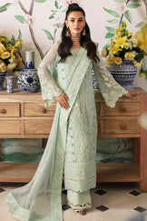 Gulaal Embroidered Chiffon`24 GL-EC#02 JADE