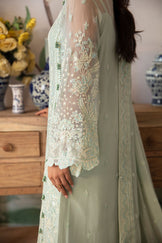 Gulaal Embroidered Chiffon`24 GL-EC#02 JADE