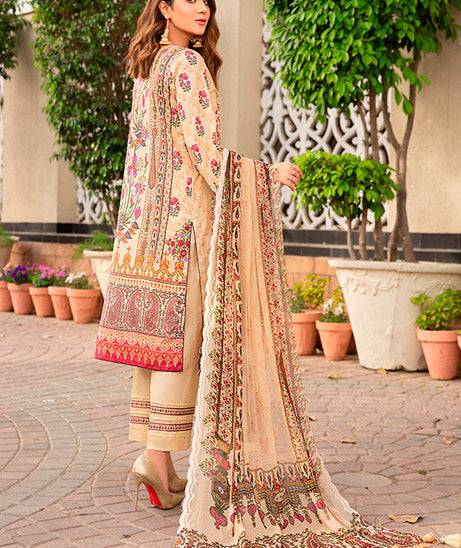 Libaas Exclusive Emb Lawn'22 D#4-A