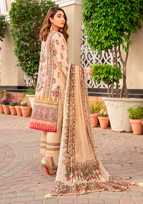 Libaas Exclusive Emb Lawn'22 D#4-A