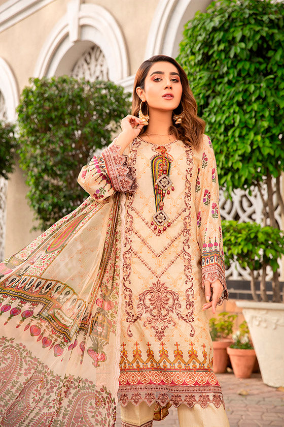 Libaas Exclusive Emb Lawn'22 D#4-A