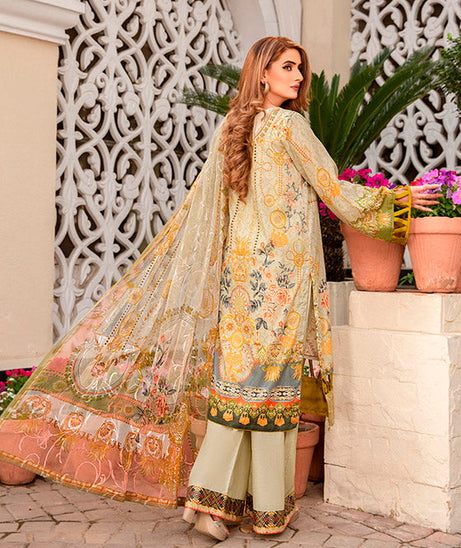 Libaas Exclusive Emb Lawn'22 D#7-A