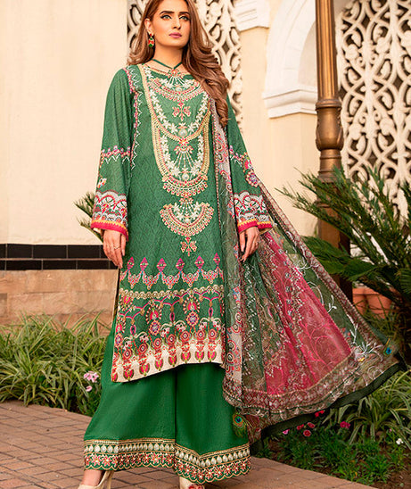Libaas Exclusive Emb Lawn'22 D#6-A